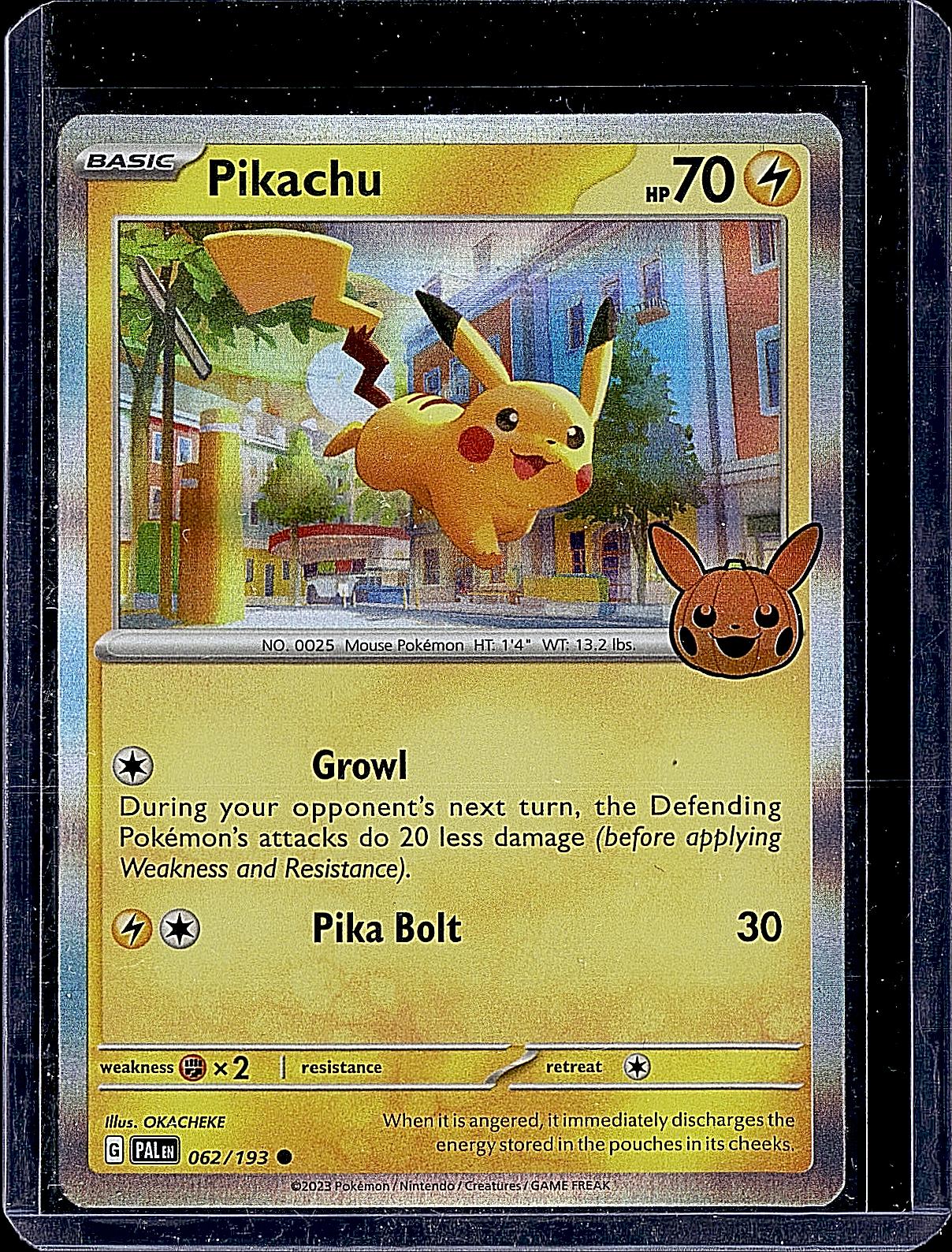 Trick or Trade BOOster Bundle 2023 #062/193 Pikachu