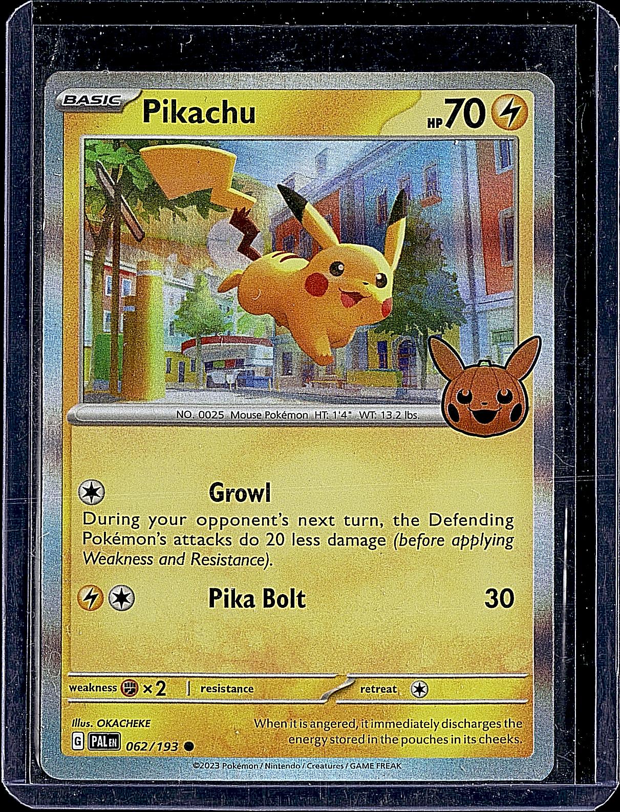 Trick or Trade BOOster Bundle 2023 #062/193 Pikachu