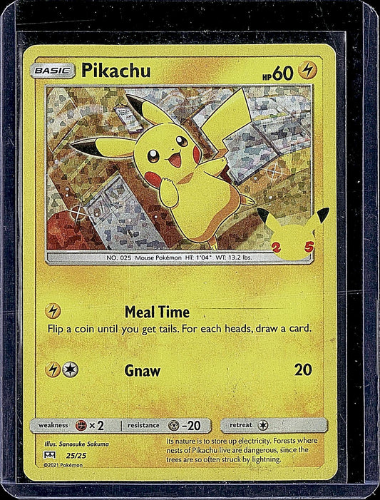 McDonald's 25th Anniversary Promos #025/025 Pikachu