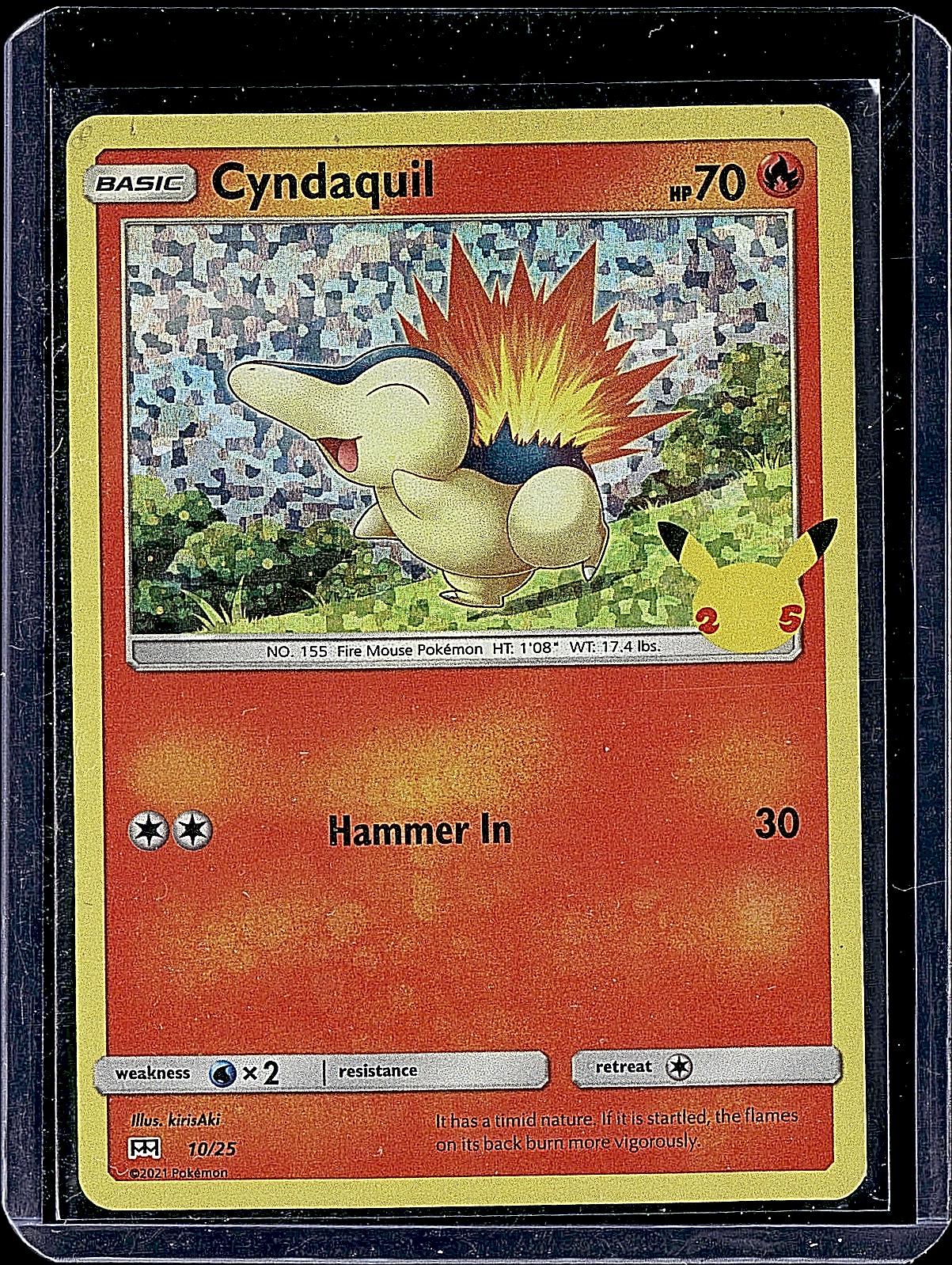 McDonald's 25th Anniversary Promos #010/025 Cyndaquil