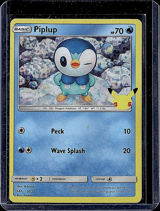 McDonald's 25th Anniversary Promos #020/025 Piplup