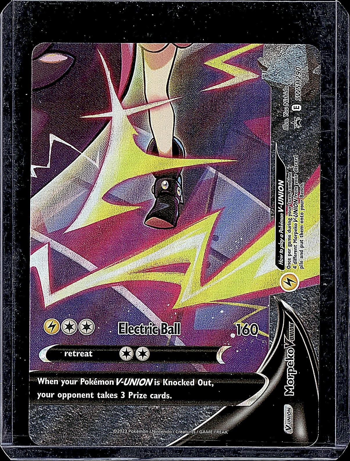SWSH: Sword & Shield Promo Cards #SWSH290 Morpeko V-Union