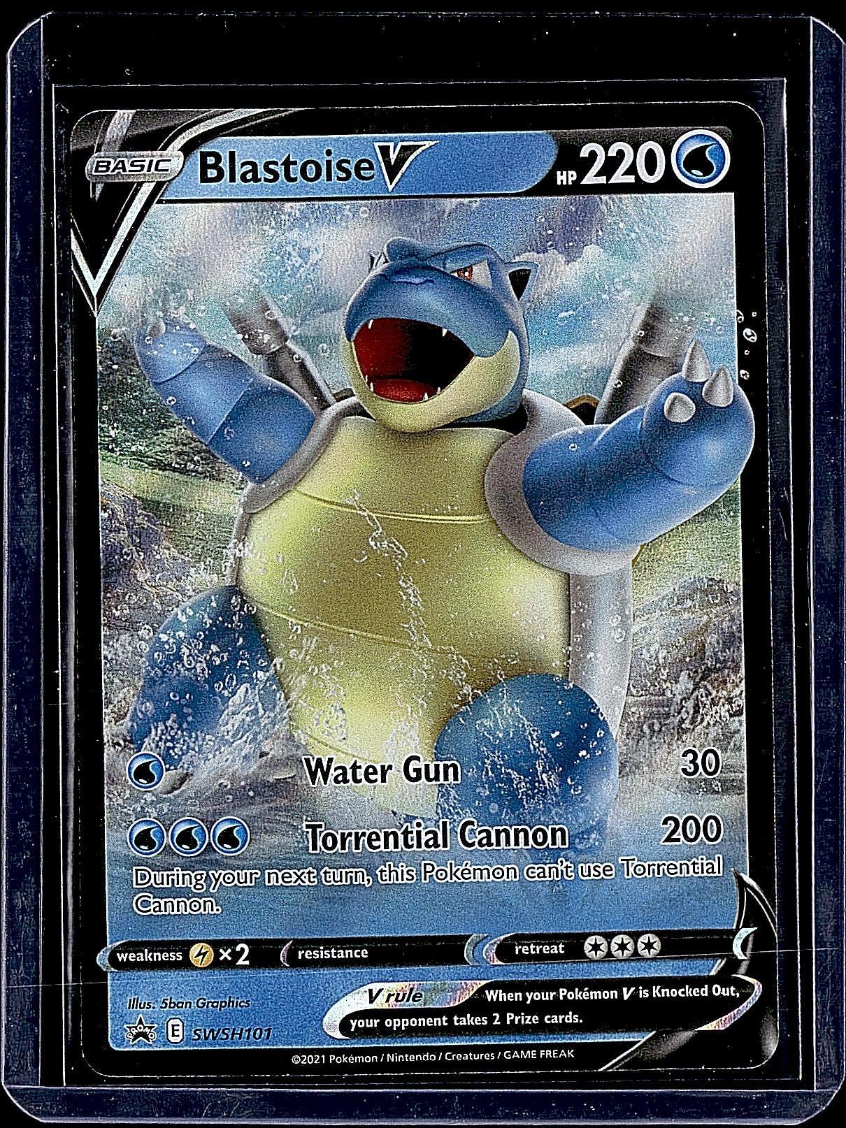 SWSH: Sword & Shield Promo Cards #SWSH101 Blastoise V