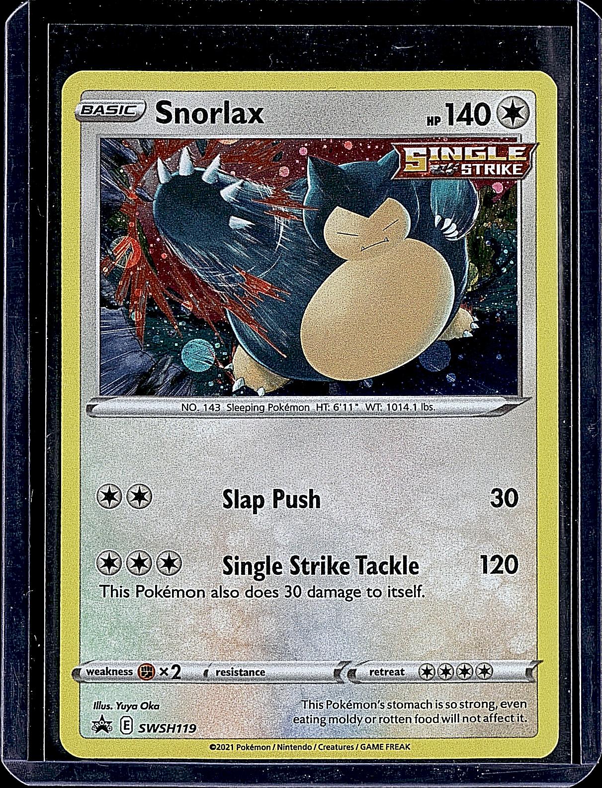 SWSH: Sword & Shield Promo Cards #SWSH119 Snorlax