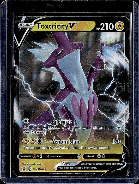SWSH: Sword & Shield Promo Cards #SWSH017 Toxtricity V