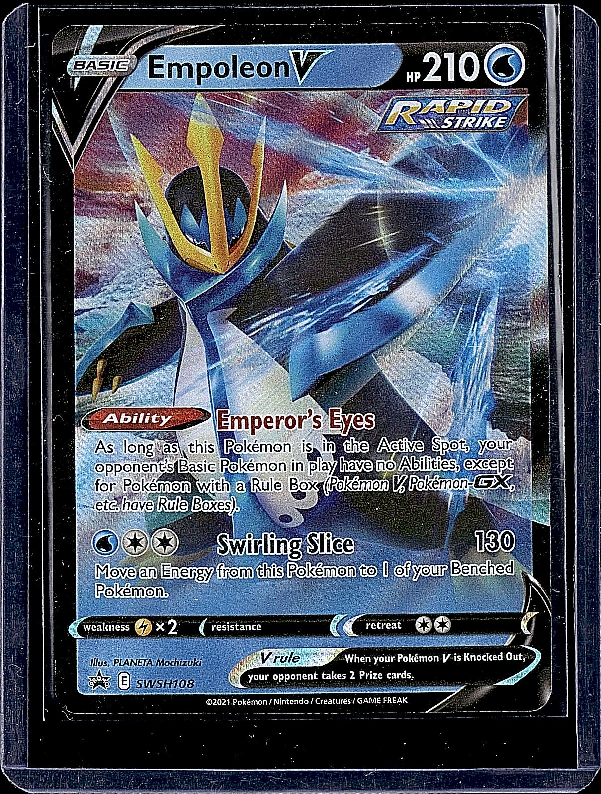 SWSH: Sword & Shield Promo Cards #SWSH108 Empoleon V