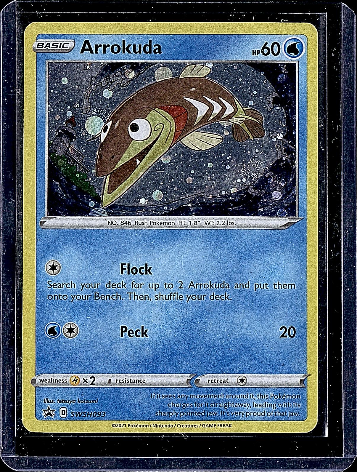 SWSH: Sword & Shield Promo Cards #SWSH093 Arrokuda