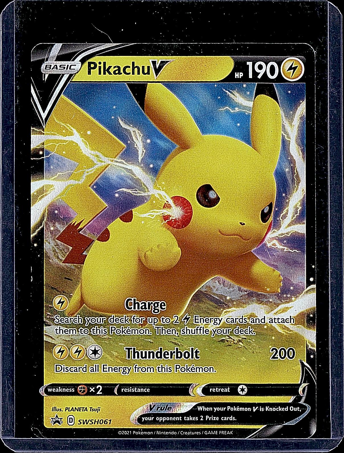 SWSH: Sword & Shield Promo Cards #SWSH061 Pikachu V