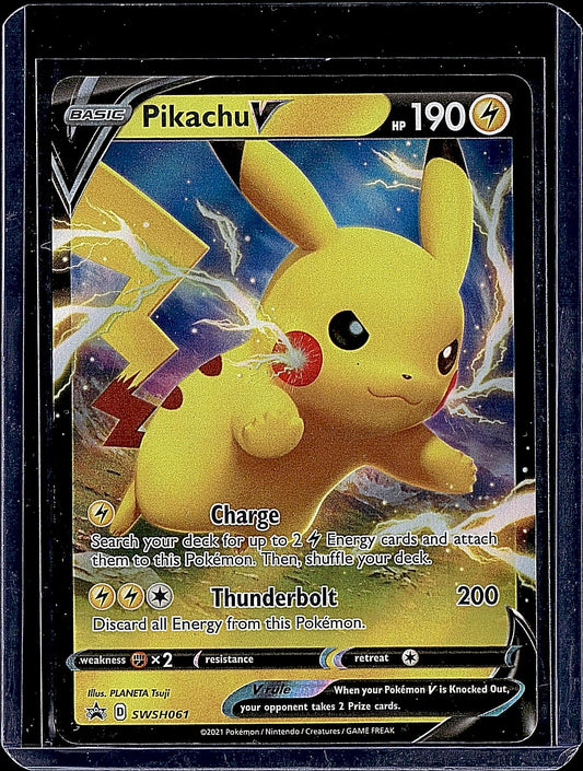 SWSH: Sword & Shield Promo Cards #SWSH061 Pikachu V