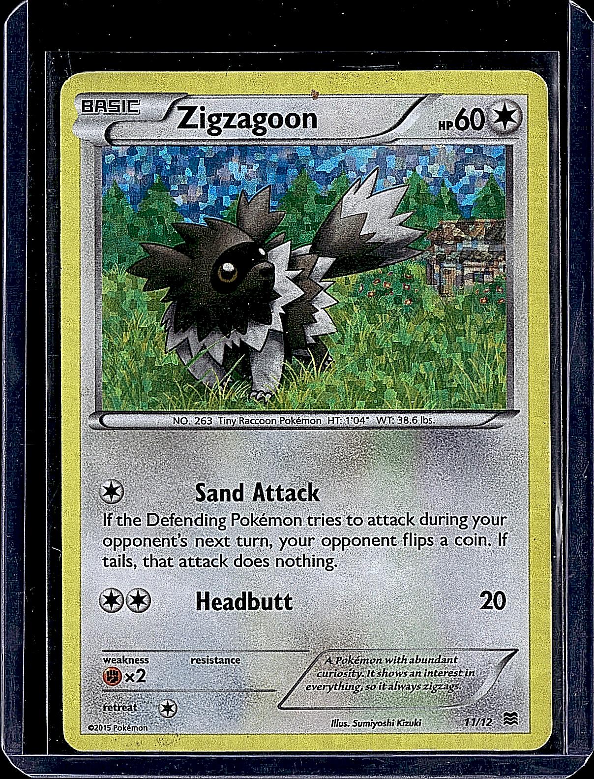 McDonald's Promos 2015 #011/012 Zigzagoon