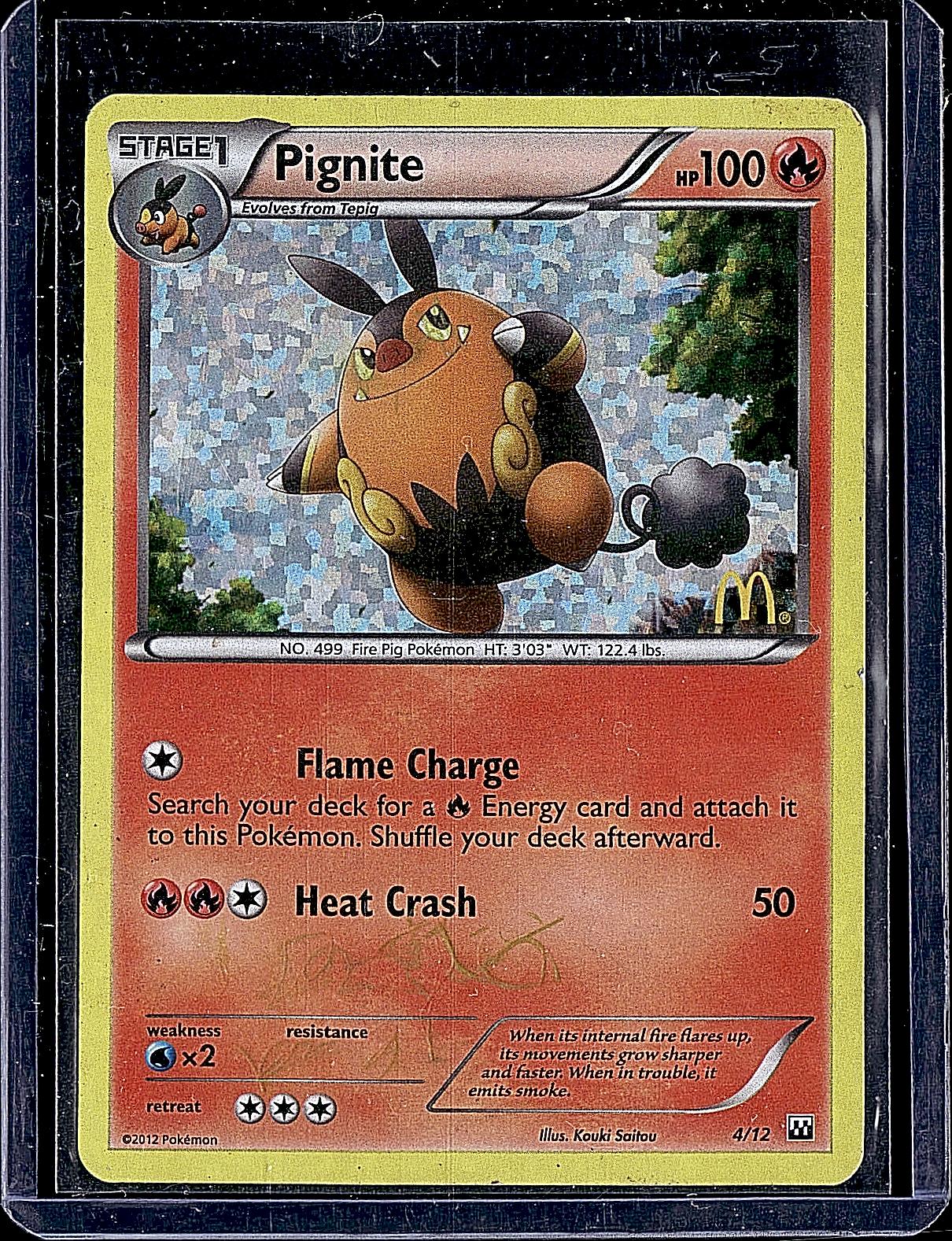 McDonald's Promos 2012 #004/012 Pignite