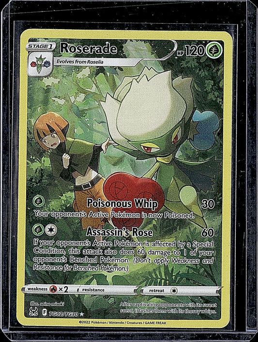 SWSH11: Lost Origin Trainer Gallery #TG02/TG30 Roserade