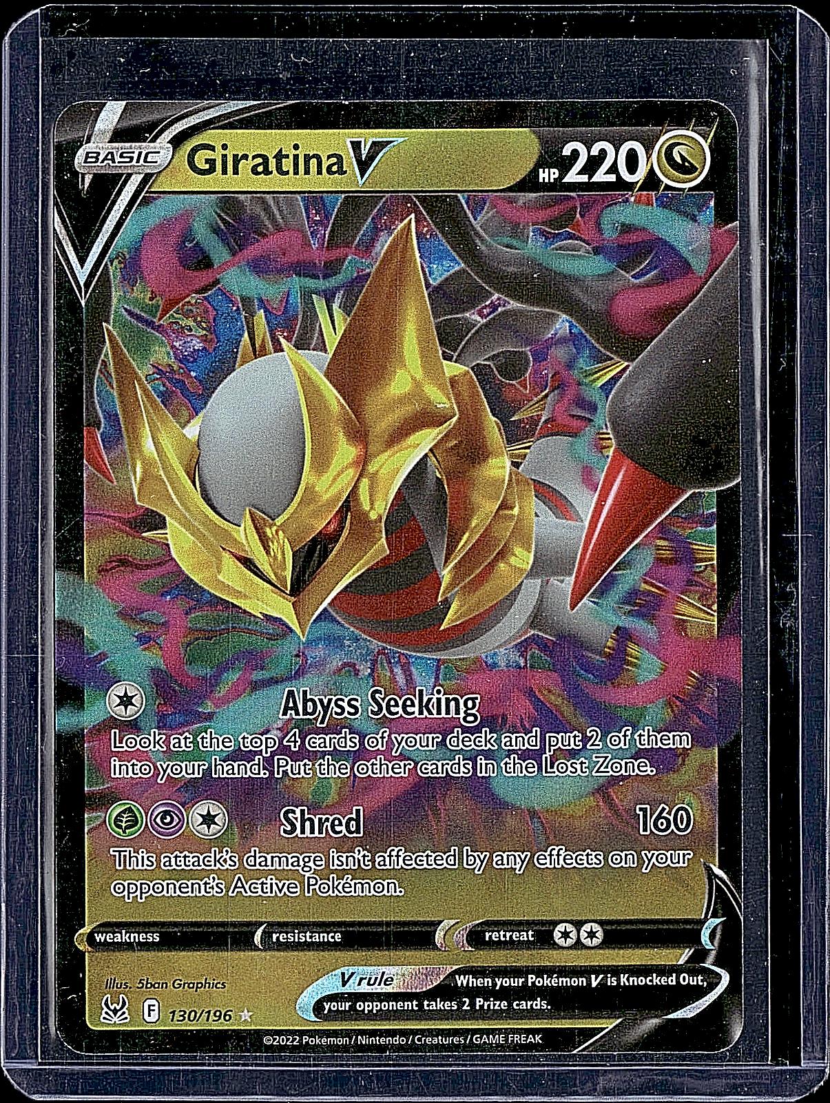 SWSH11: Lost Origin #130/196 Giratina V