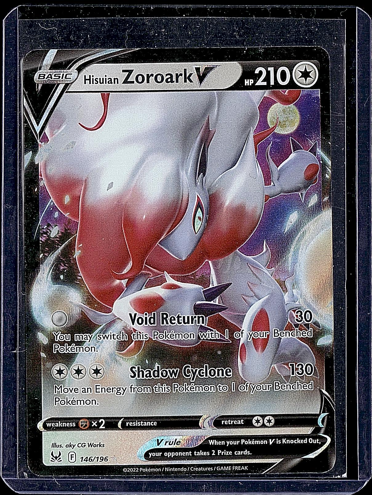 SWSH11: Lost Origin #146/196 Hisuian Zoroark V