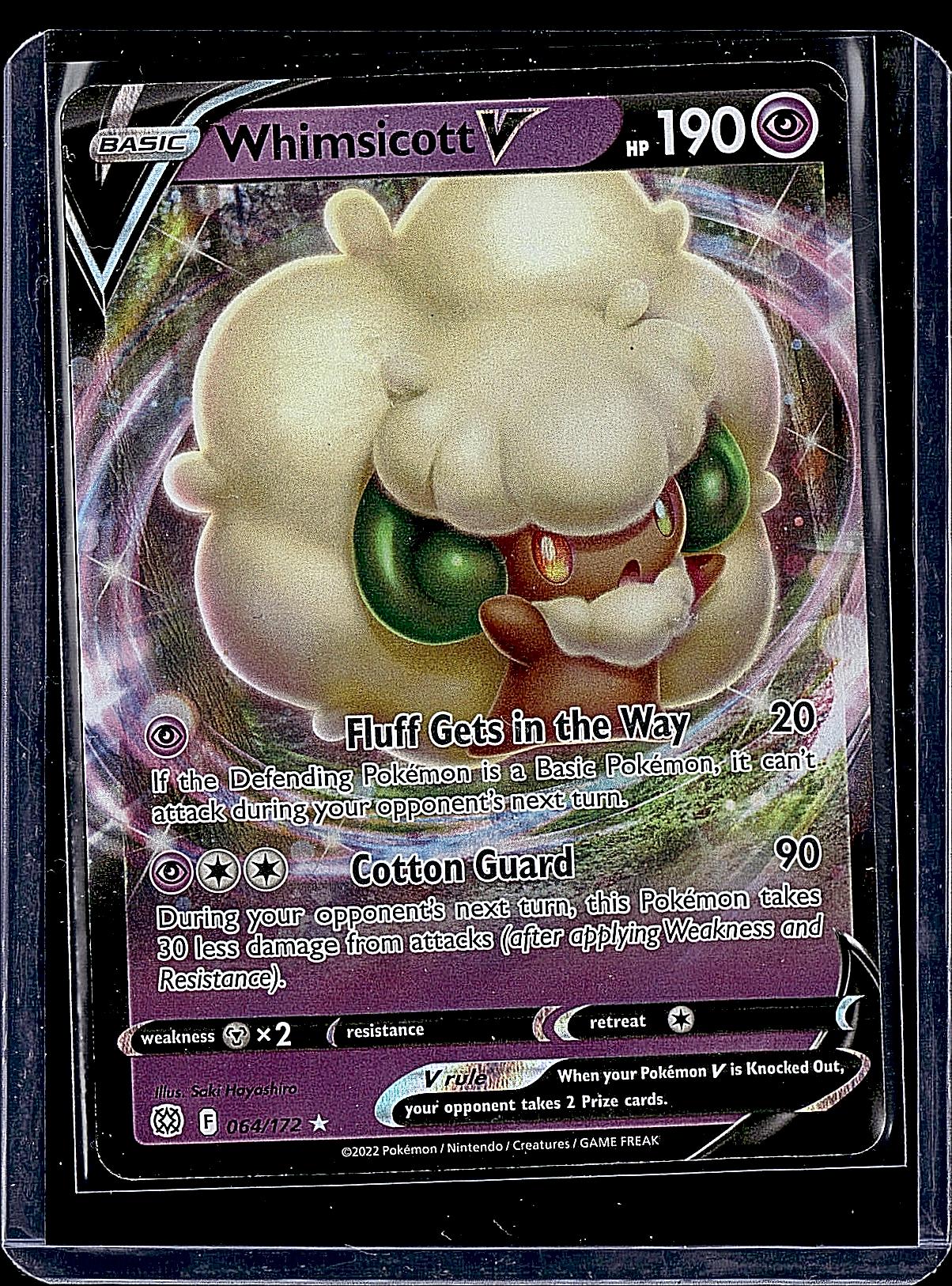 SWSH09: Brilliant Stars #064/172 Whimsicott V