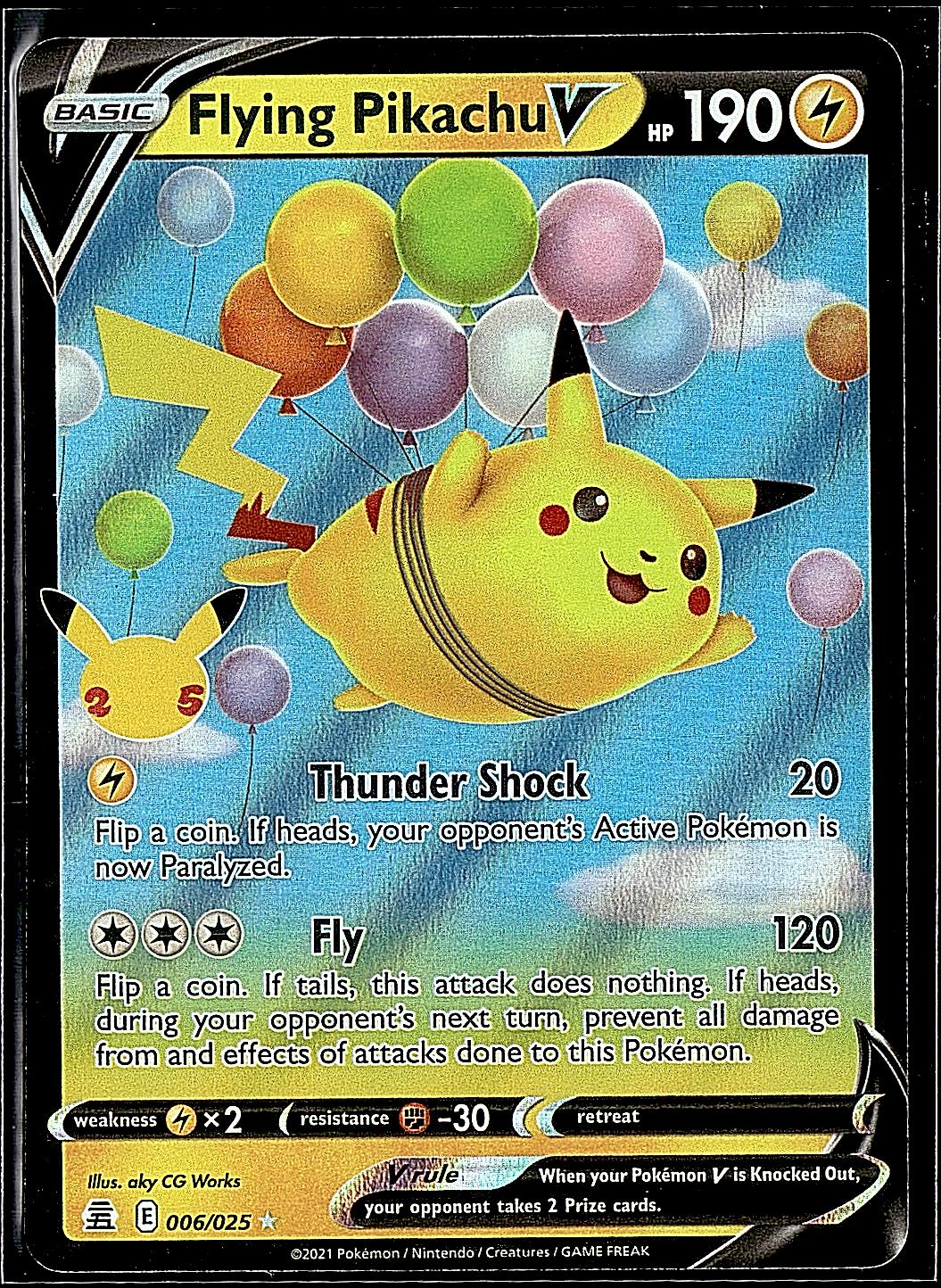 Celebrations #006/025 Flying Pikachu V