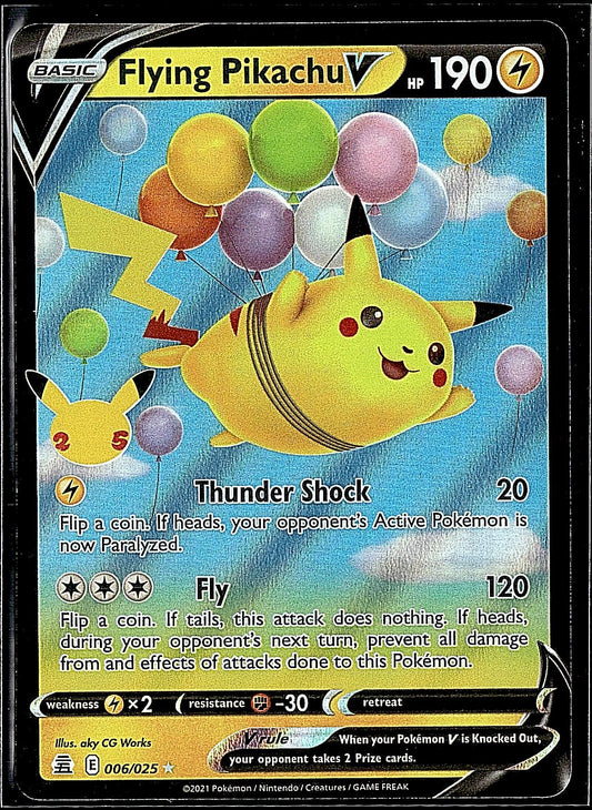 Celebrations #006/025 Flying Pikachu V