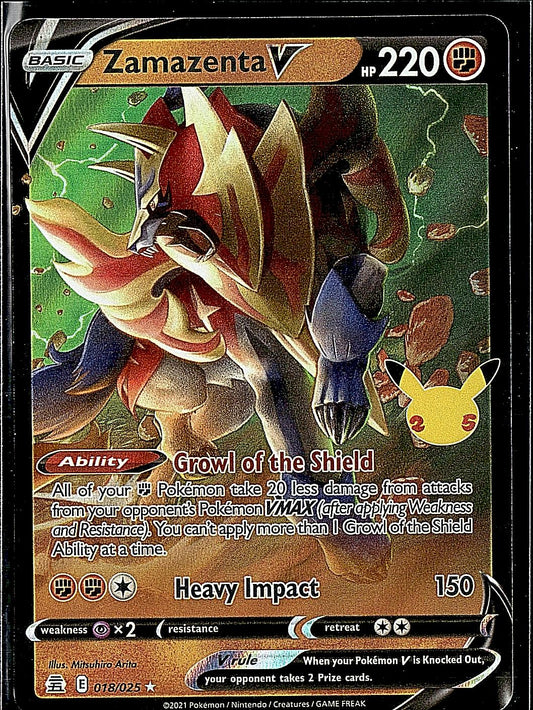 Celebrations #018/025 Zamazenta V