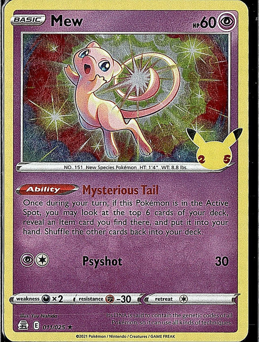 Celebrations #011/025 Mew