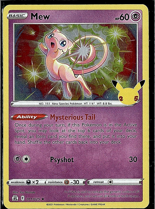 Celebrations #011/025 Mew