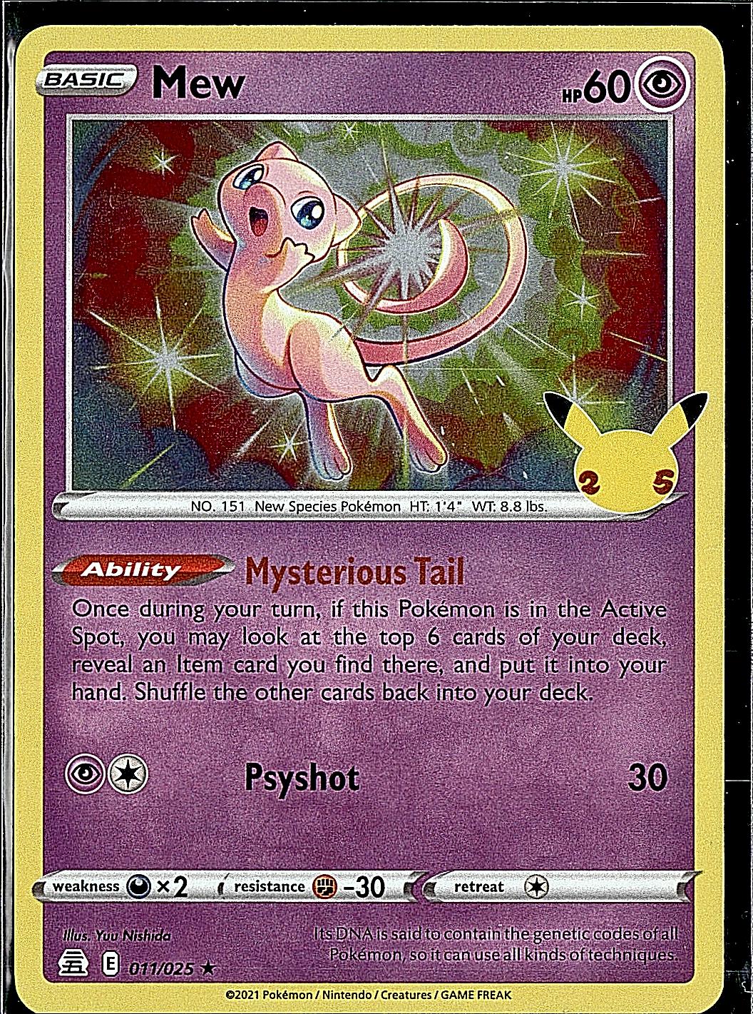 Celebrations #011/025 Mew