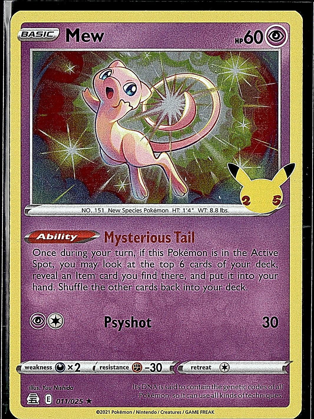 Celebrations #011/025 Mew