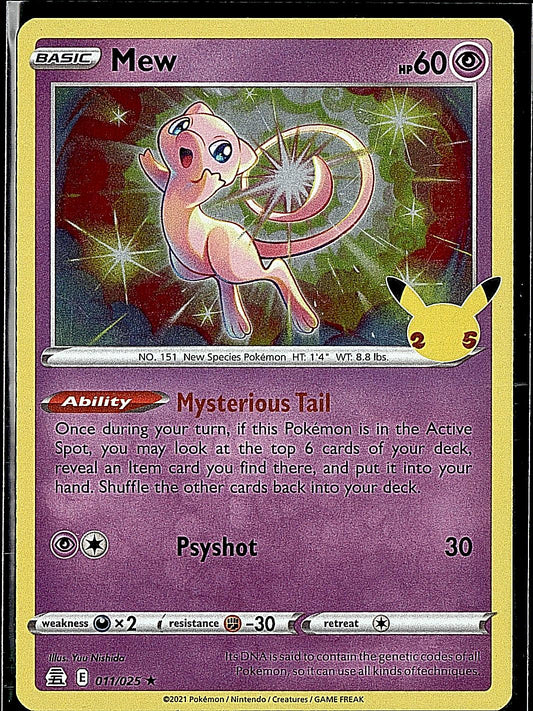 Celebrations #011/025 Mew