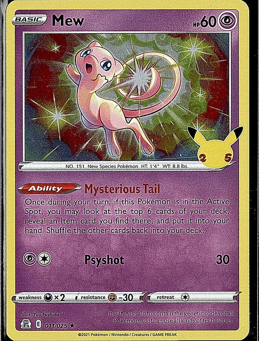 Celebrations #011/025 Mew