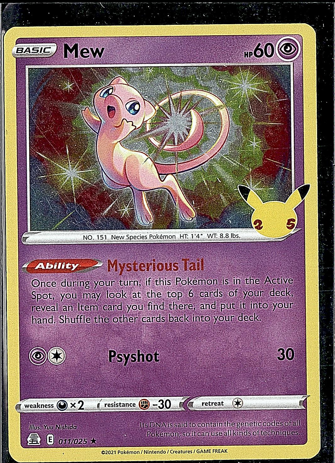 Celebrations #011/025 Mew