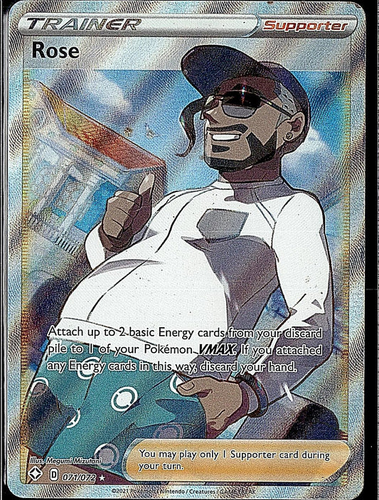 Shining Fates #071/072 Rose (Full Art)