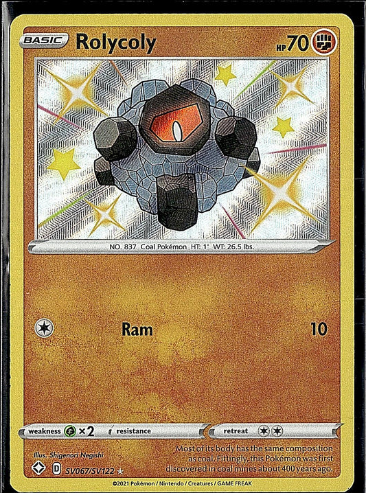 Shining Fates: Shiny Vault #SV067/SV122 Rolycoly