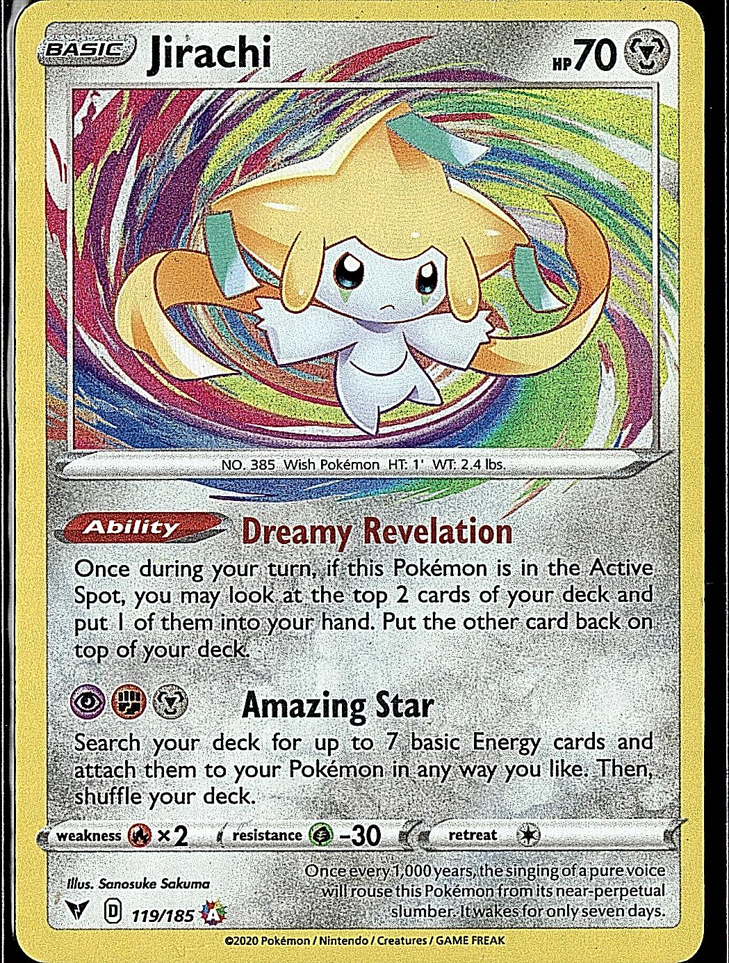SWSH04: Vivid Voltage #119/185 Jirachi