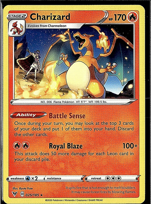 SWSH04: Vivid Voltage #025/185 Charizard