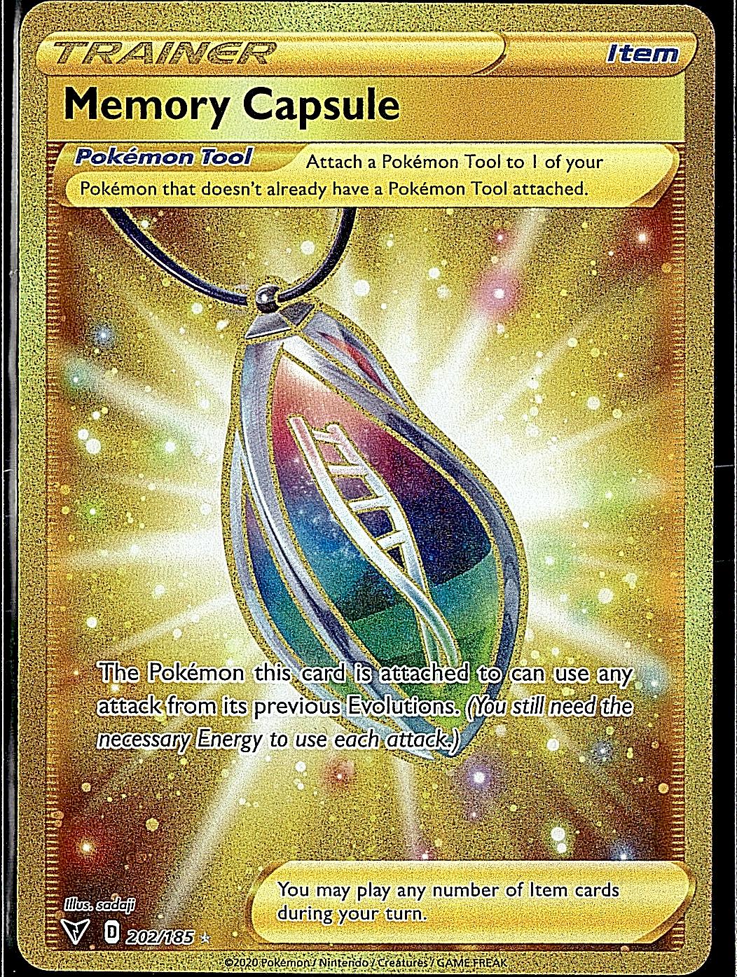 SWSH04: Vivid Voltage #202/185 Memory Capsule (Secret)