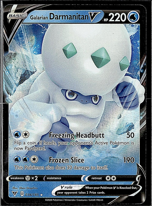 SWSH04: Vivid Voltage #036/185 Galarian Darmanitan V