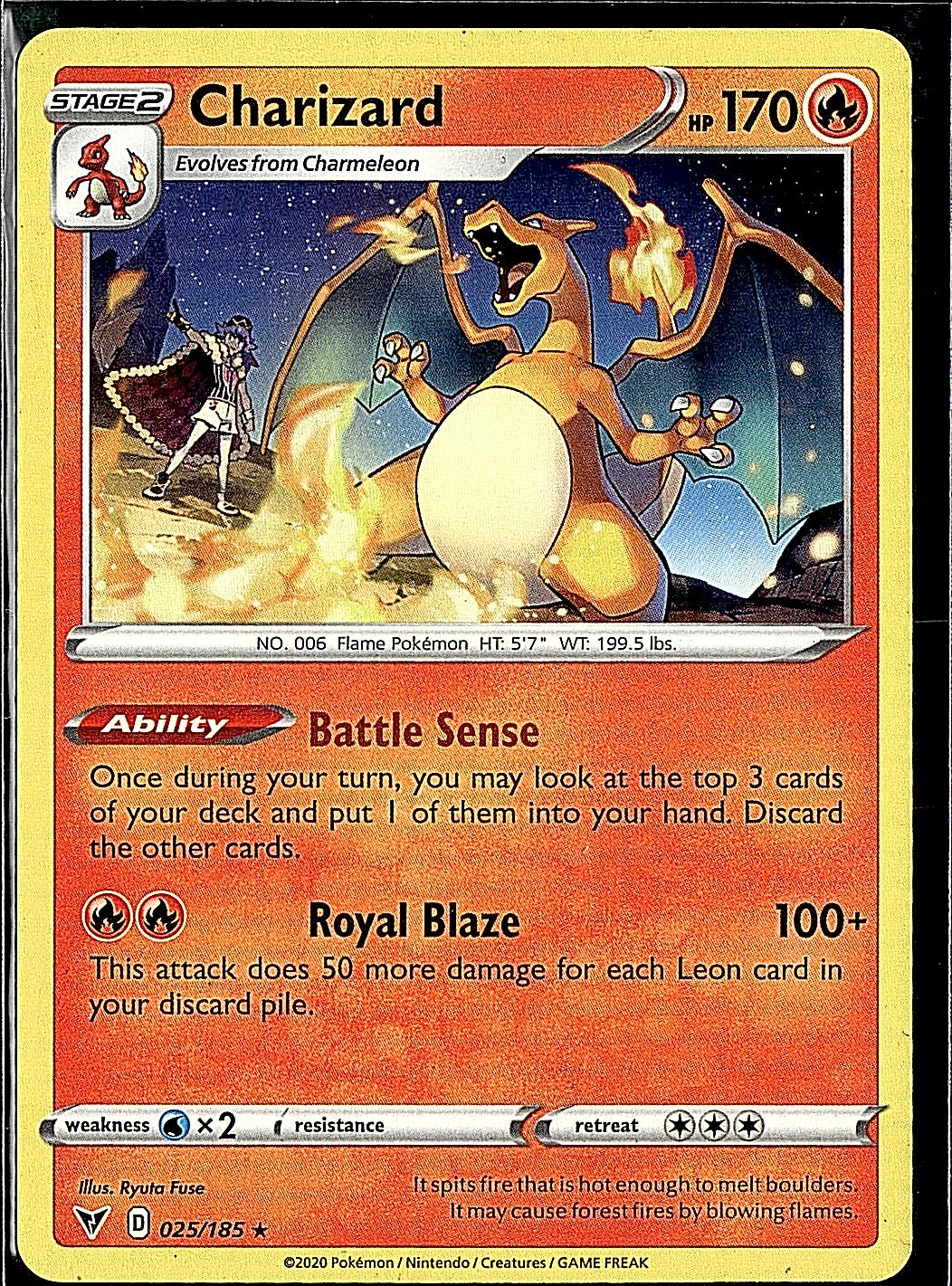 SWSH04: Vivid Voltage #025/185 Charizard
