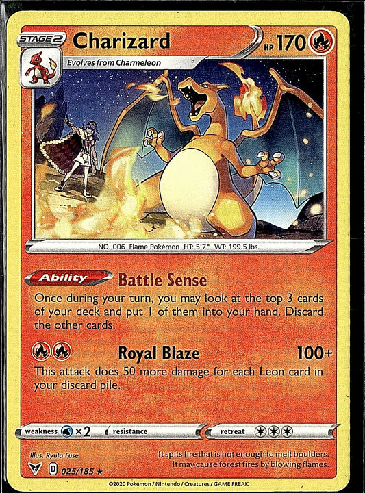 SWSH04: Vivid Voltage #025/185 Charizard