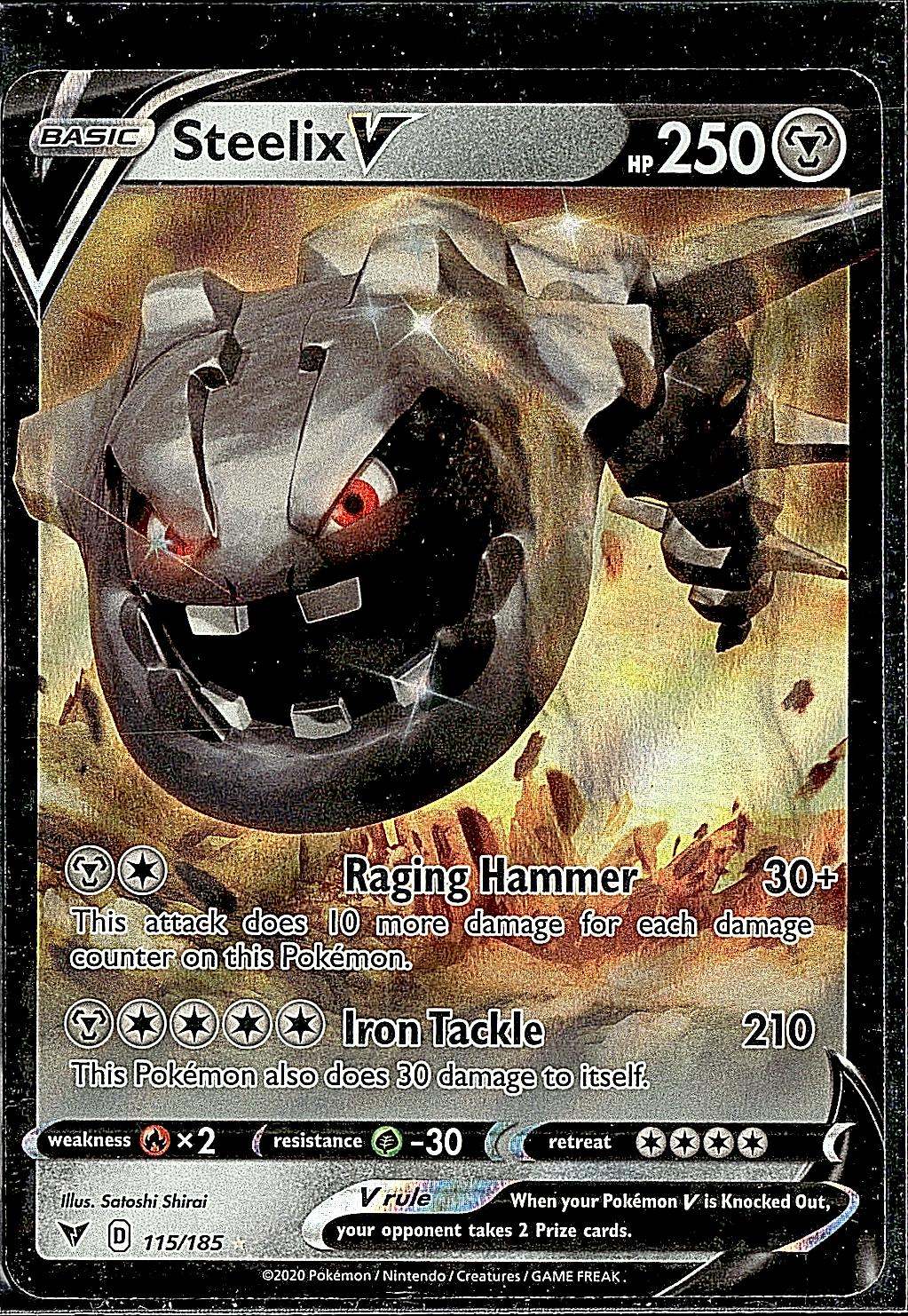 SWSH04: Vivid Voltage #115/185 Steelix V