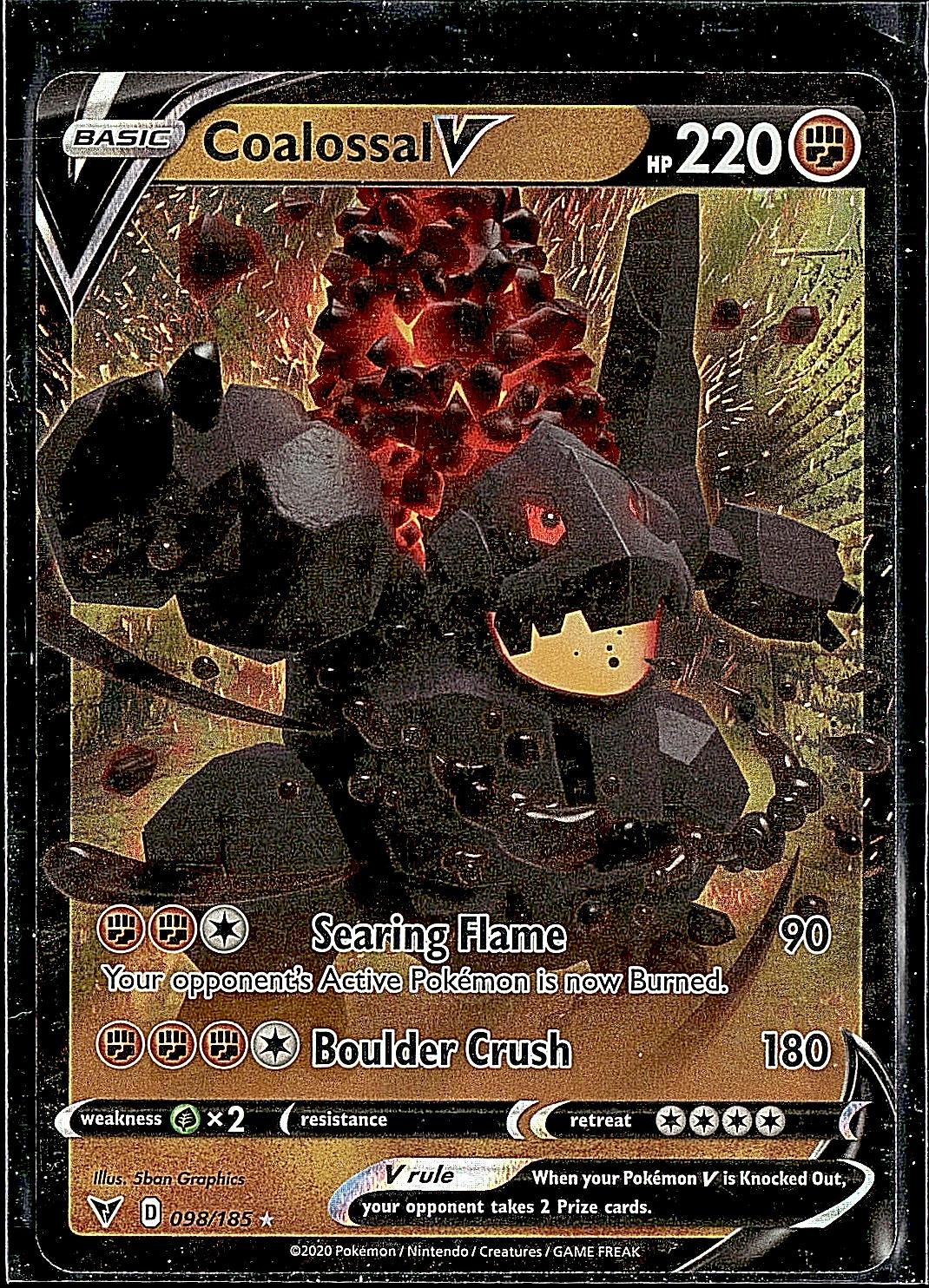 SWSH04: Vivid Voltage #098/185 Coalossal V