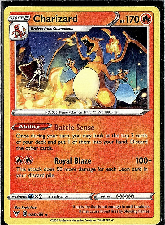 SWSH04: Vivid Voltage #025/185 Charizard