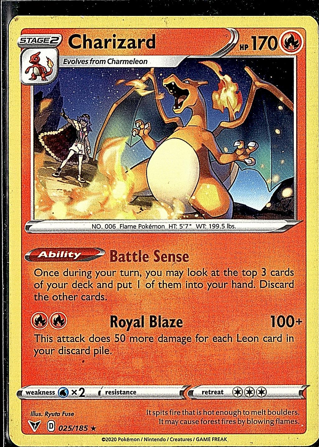 SWSH04: Vivid Voltage #025/185 Charizard