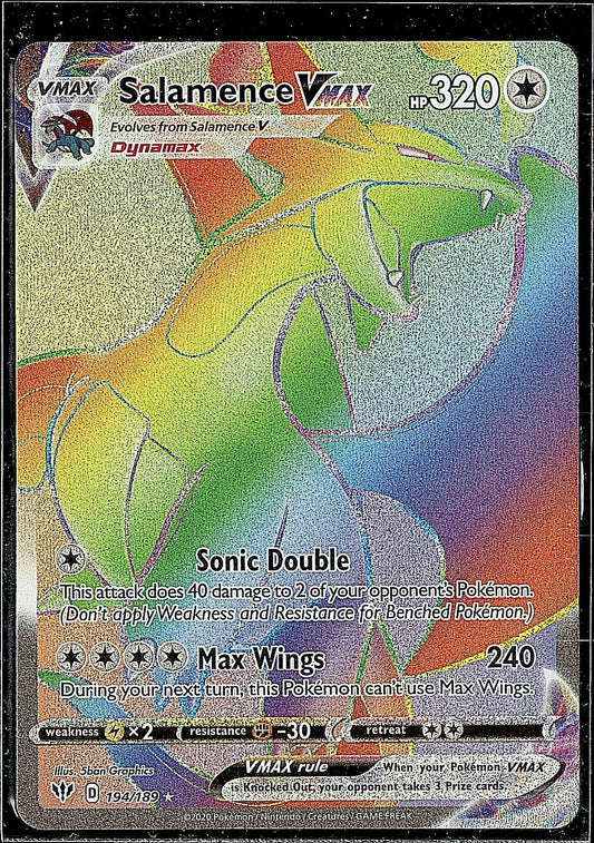 SWSH03: Darkness Ablaze #194/189 Salamence VMAX (Secret)