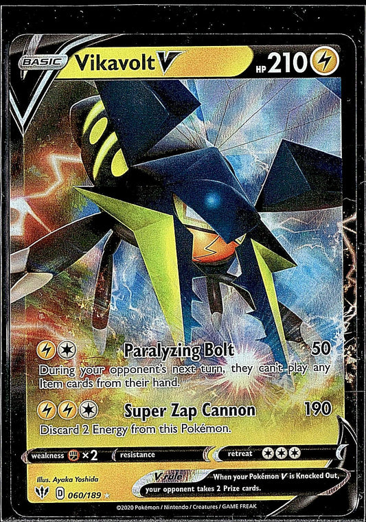 SWSH03: Darkness Ablaze #060/189 Vikavolt V