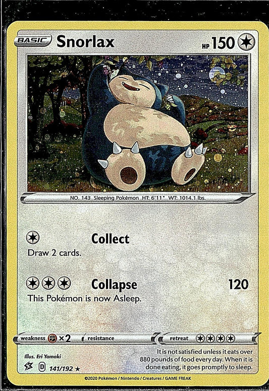 SWSH02: Rebel Clash #141/192 Snorlax