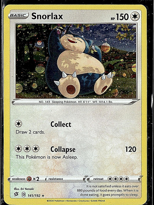 SWSH02: Rebel Clash #141/192 Snorlax