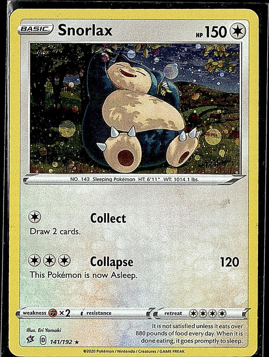 SWSH02: Rebel Clash #141/192 Snorlax