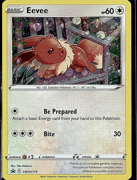 SWSH: Sword & Shield Promo Cards #SWSH175 Eevee