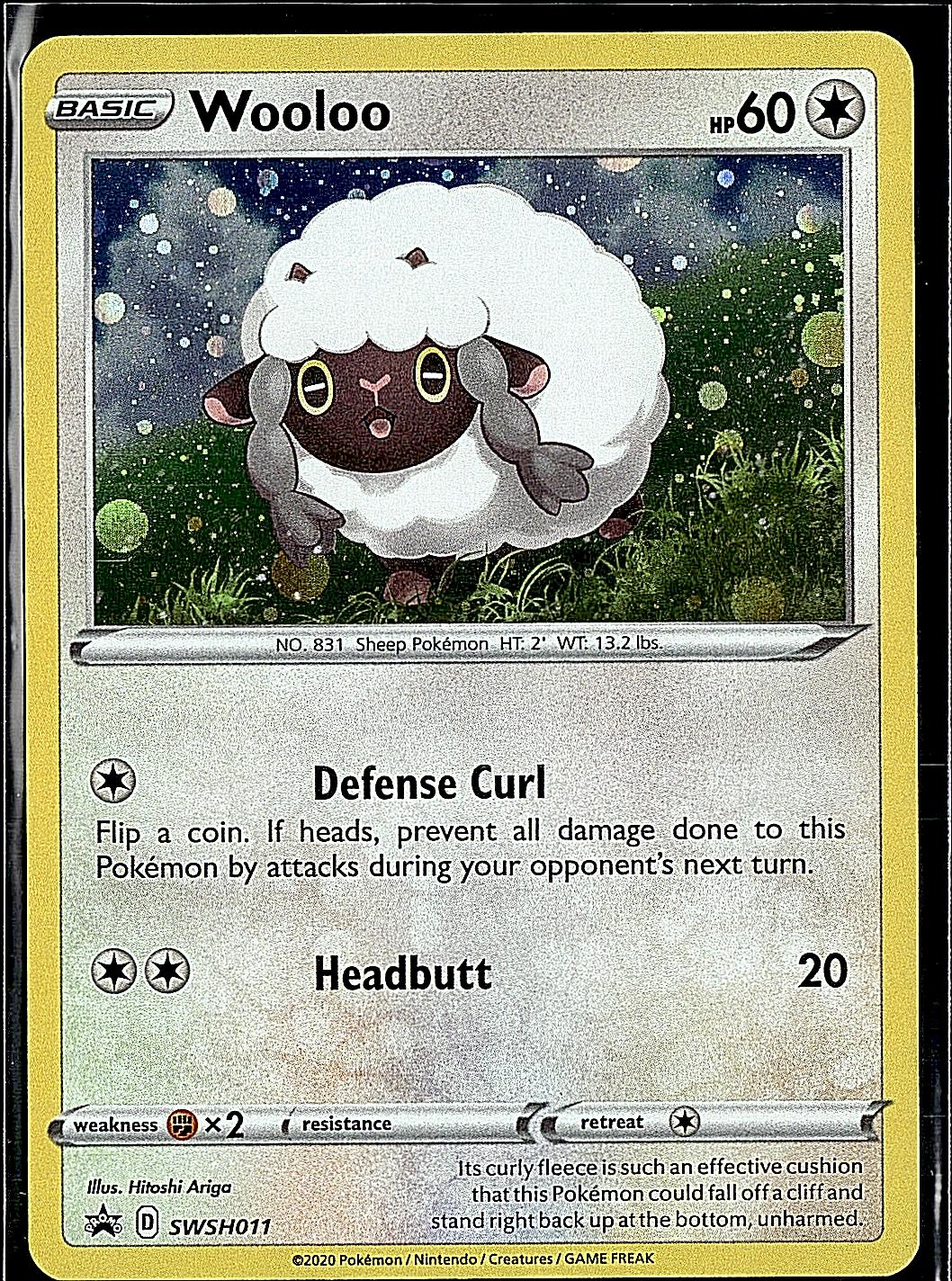 SWSH: Sword & Shield Promo Cards #SWSH011 Wooloo