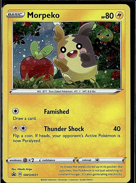 SWSH: Sword & Shield Promo Cards #SWSH031 Morpeko