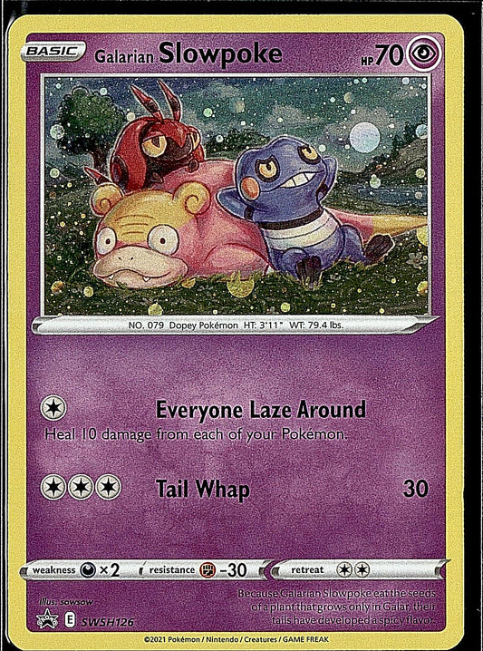 SWSH: Sword & Shield Promo Cards #SWSH126 Galarian Slowpoke